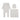 Patterned Fruit Layette Set