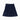 Printed Heart Denim Skirt