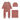 Velour Tab Layette Set