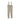 Shabbos Grey Knit Overalls
